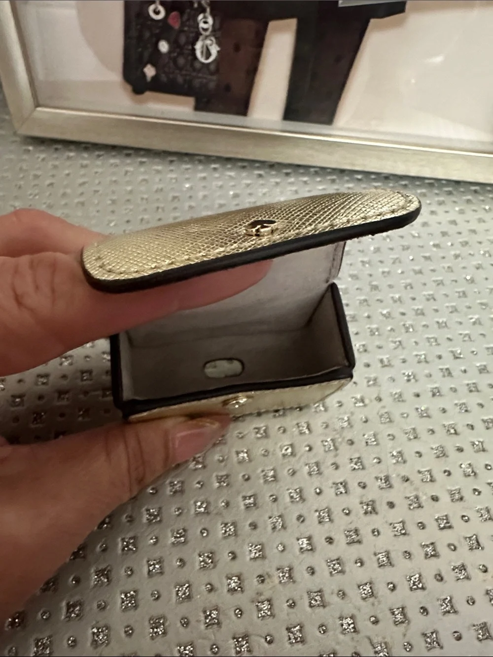 kate spade Gold Metallic IPod case